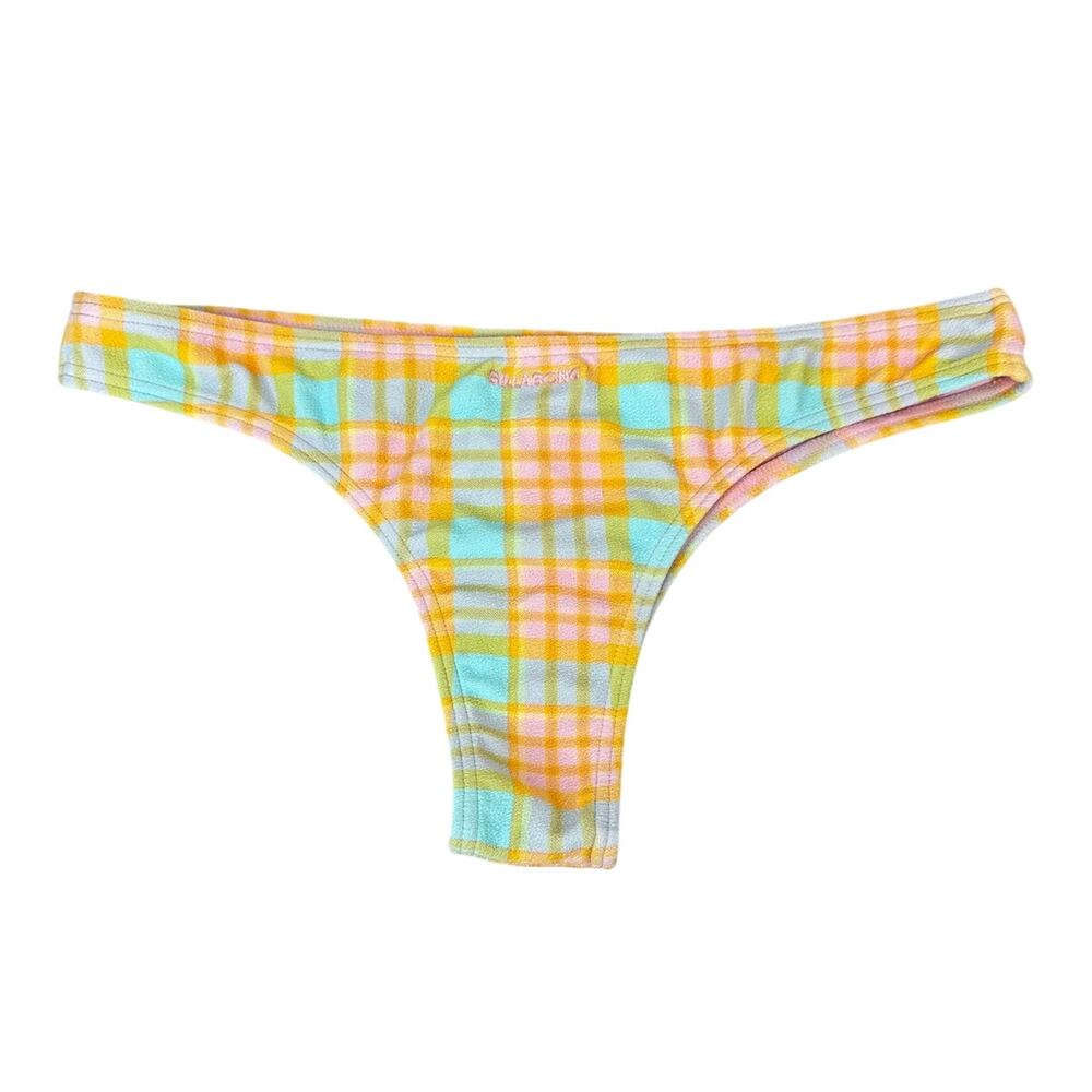 NWT Billabong Check Please Cocoa Bikini Bottoms Women’s Size XL/14 - Picture 5 of 5
